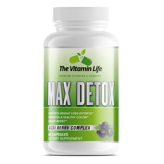 Max Detox Acai Berry Supplements